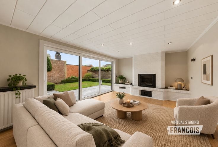Ground-floor home with 3 bedrooms, garage and sunny garden in Bruges