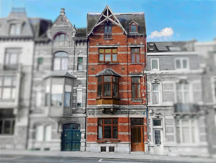 Spacious 5- or 6-bedroom mansion with a garden, in need of r